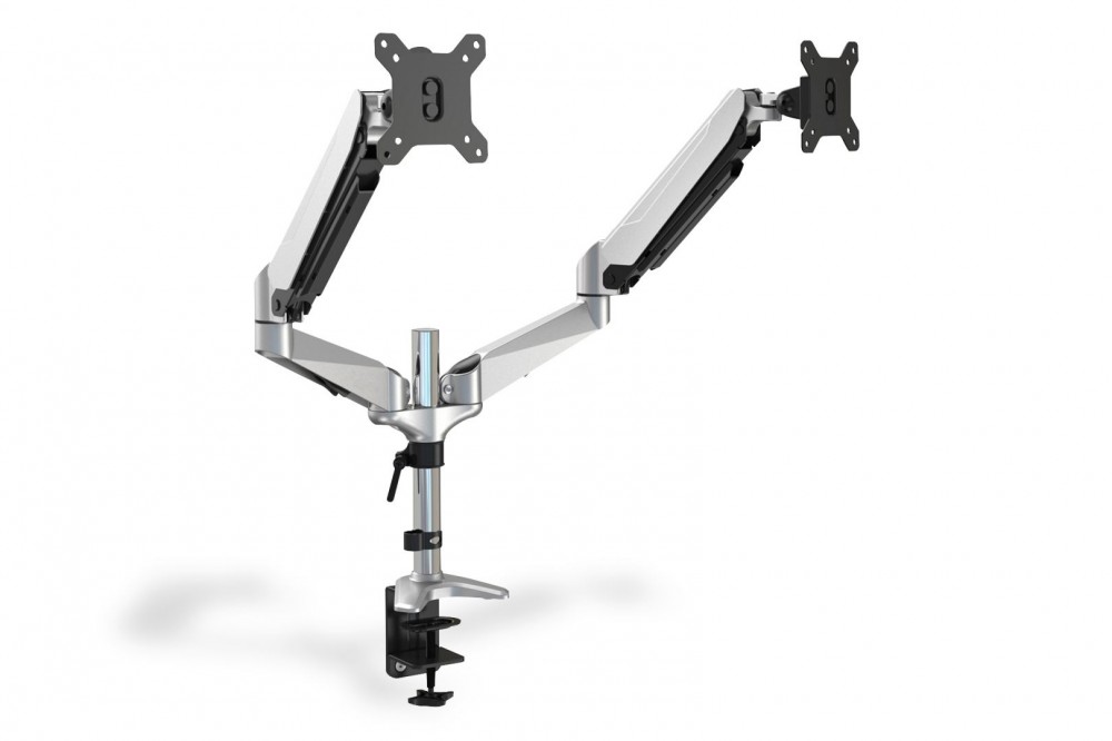 Digitus Dual Monitor Gas Spring Mount, 15-27