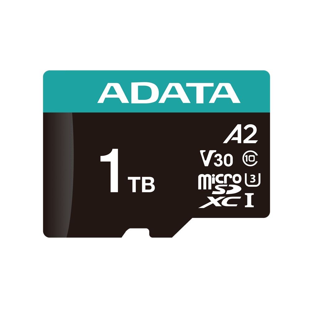 A-Data 1TB microSDXC Premier Pro Class 10 UHS-I U3 A2 V30 + adapterrel