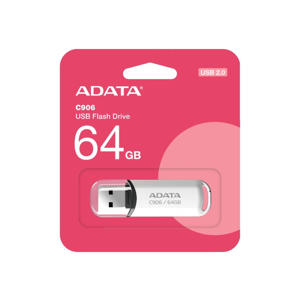 A-Data 64GB Flash Drive C906 White