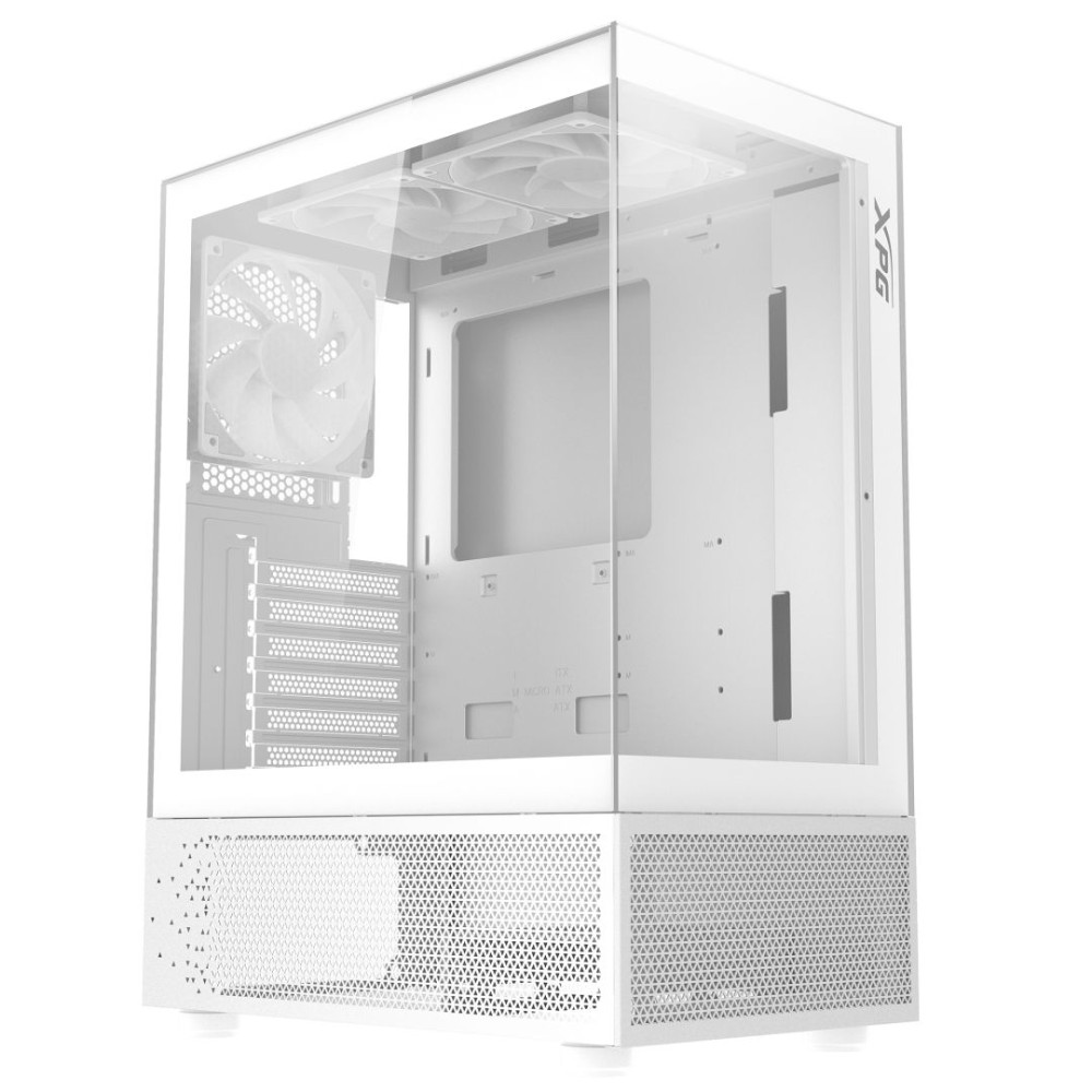 A-Data XPG Invader X Mini Tempered Glass White