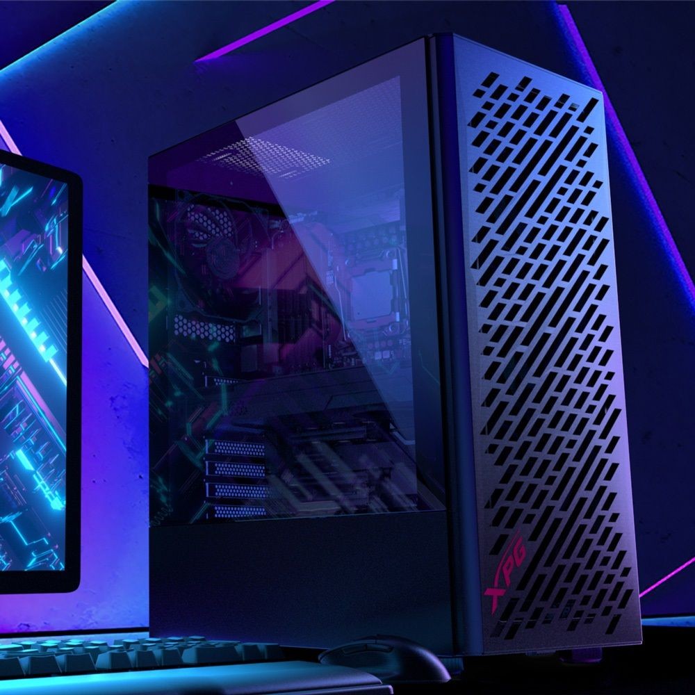A-Data XPG Valor Air Tempered Glass Black