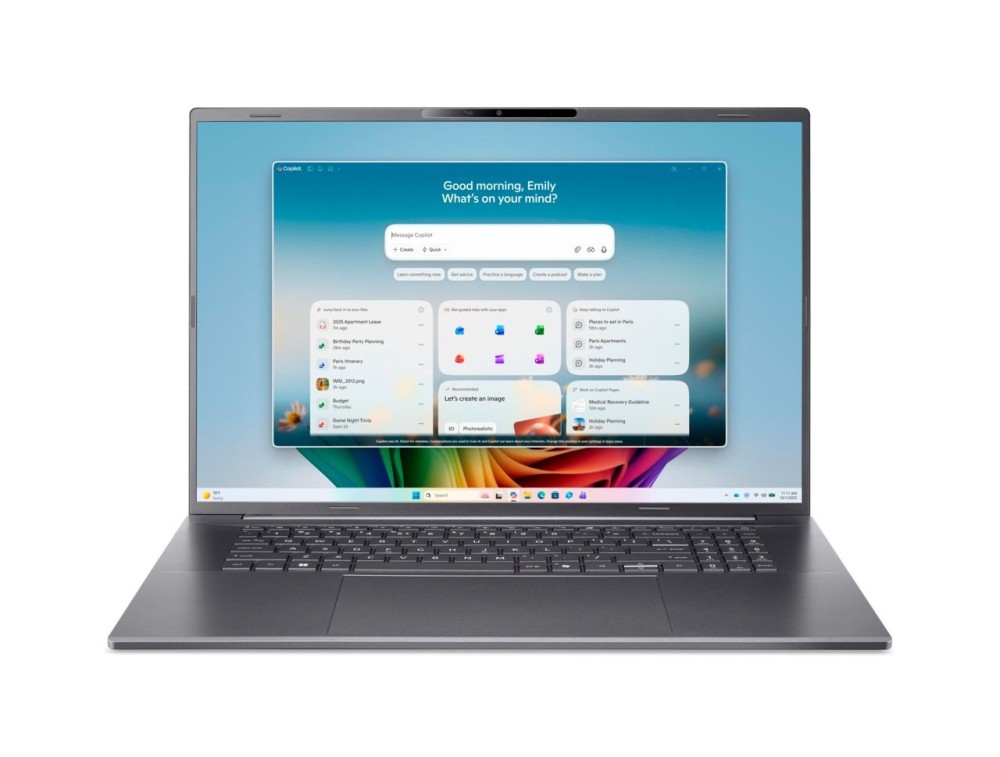 Acer Aspire 18 AI A18-I71M-56KS Grey