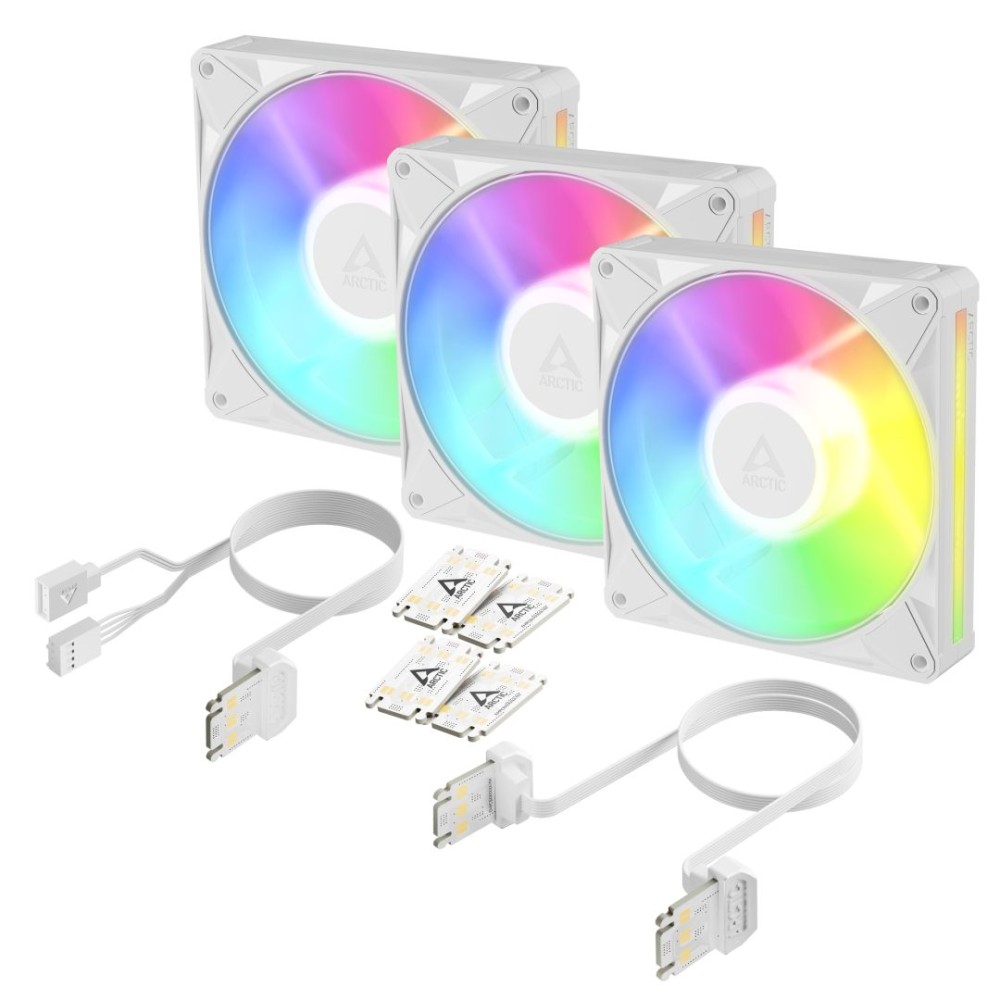 Arctic BioniX P14 A-RGB White (3 Pack)