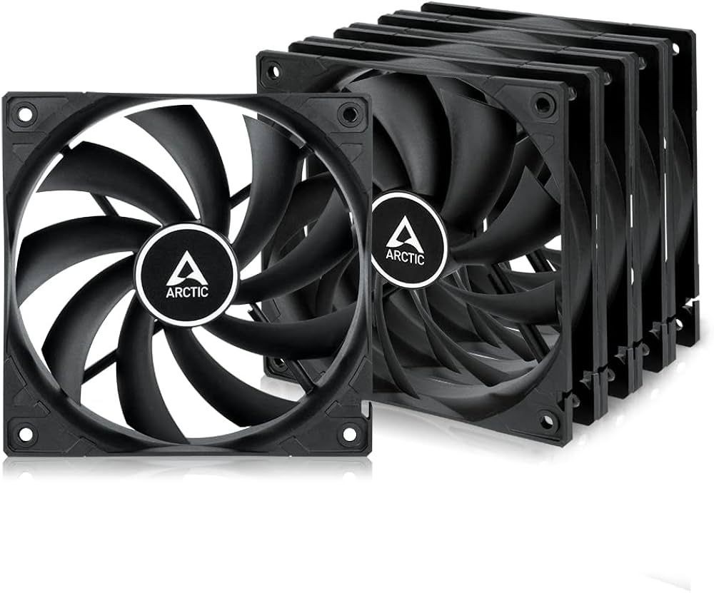 Arctic F12 PWM black 5 pack