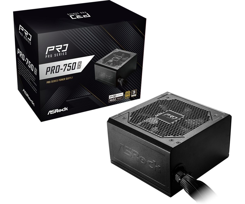 ASRock 750W 80+ Gold PRO-750G