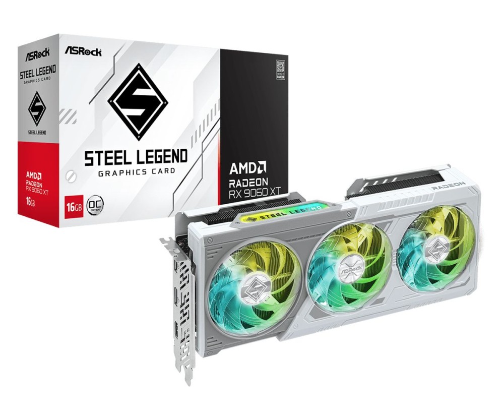 ASRock RX9060 XT Steel Legend 16GB OC