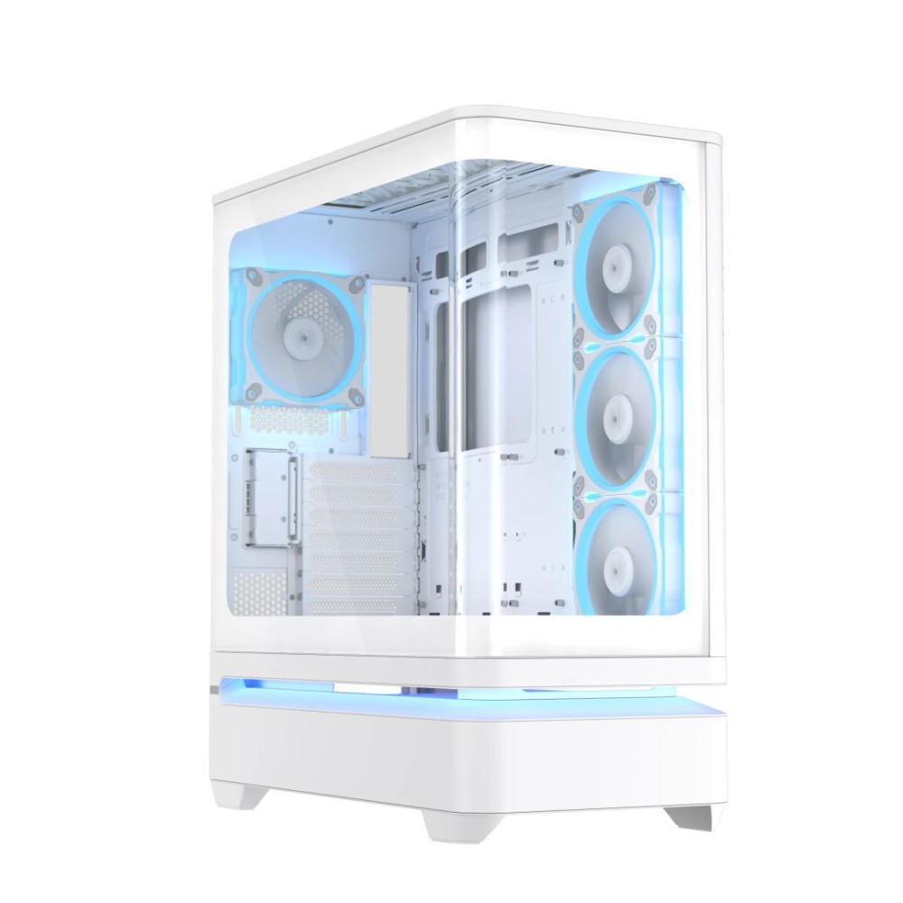 Asus Prime AP304 ARGB Tempered Glass White