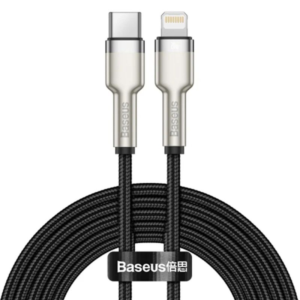 Baseus Cafule USB-C - Lightning Cable 20W 2m Black