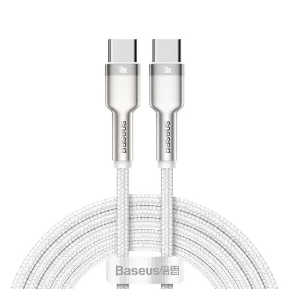 Baseus Cafule USB-C - USB-C Cable 100W 2m White