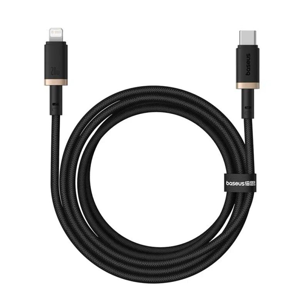 Baseus Dura Series 100W Type-C to Type-C Fast Charging cable 1m Gold Black
