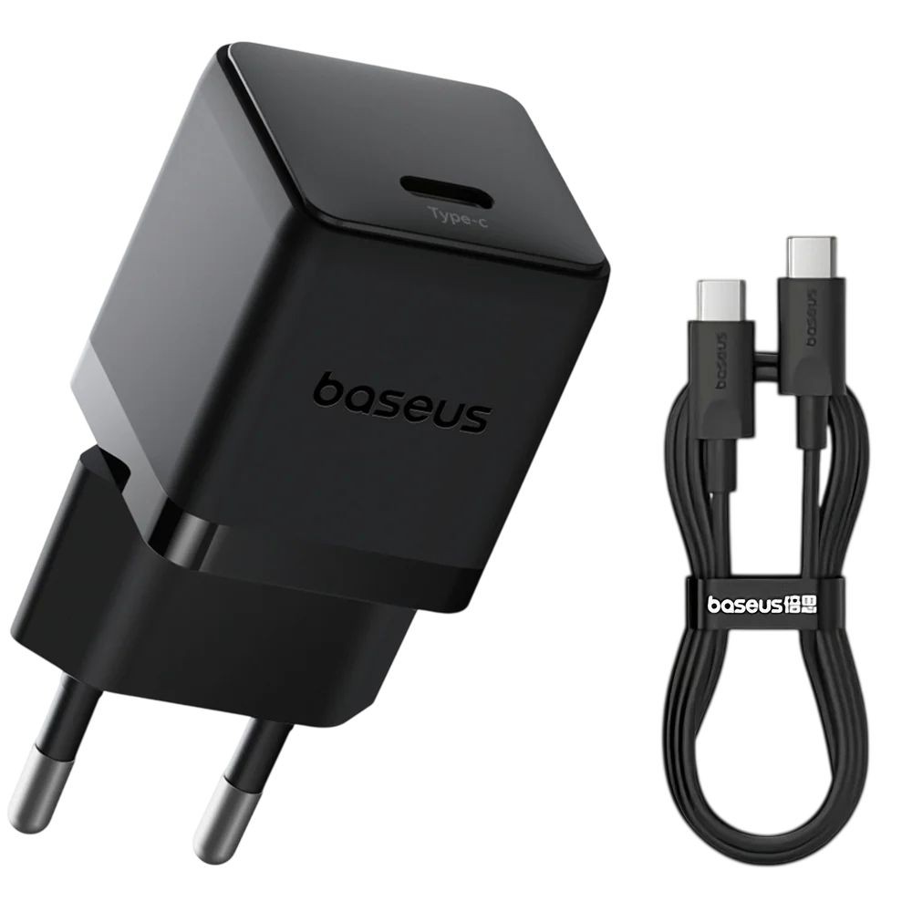 Baseus Palm USB-C Charger 20W Black