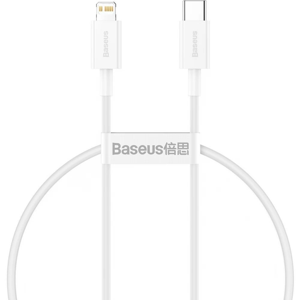 Baseus Superior 20W Type-C/Lightning Cable 1,5m White