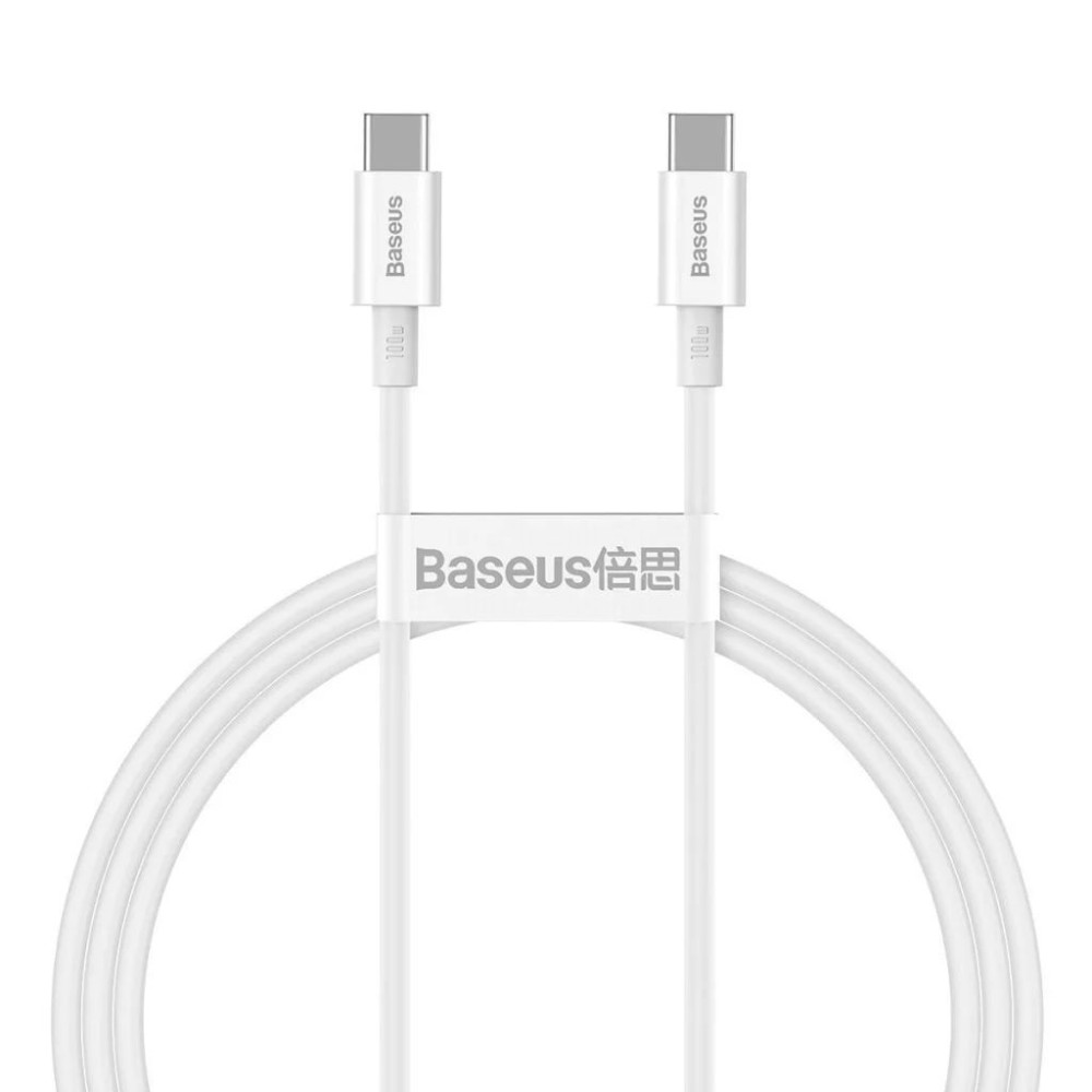 Baseus Superior USB-C - USB-C Cable 1m White