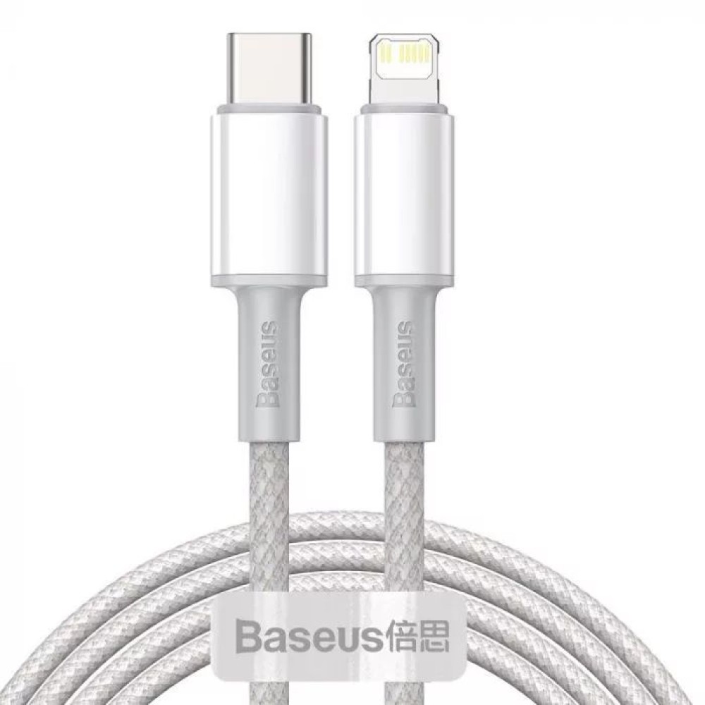 Baseus USB-C to Lightning Cable 2m White