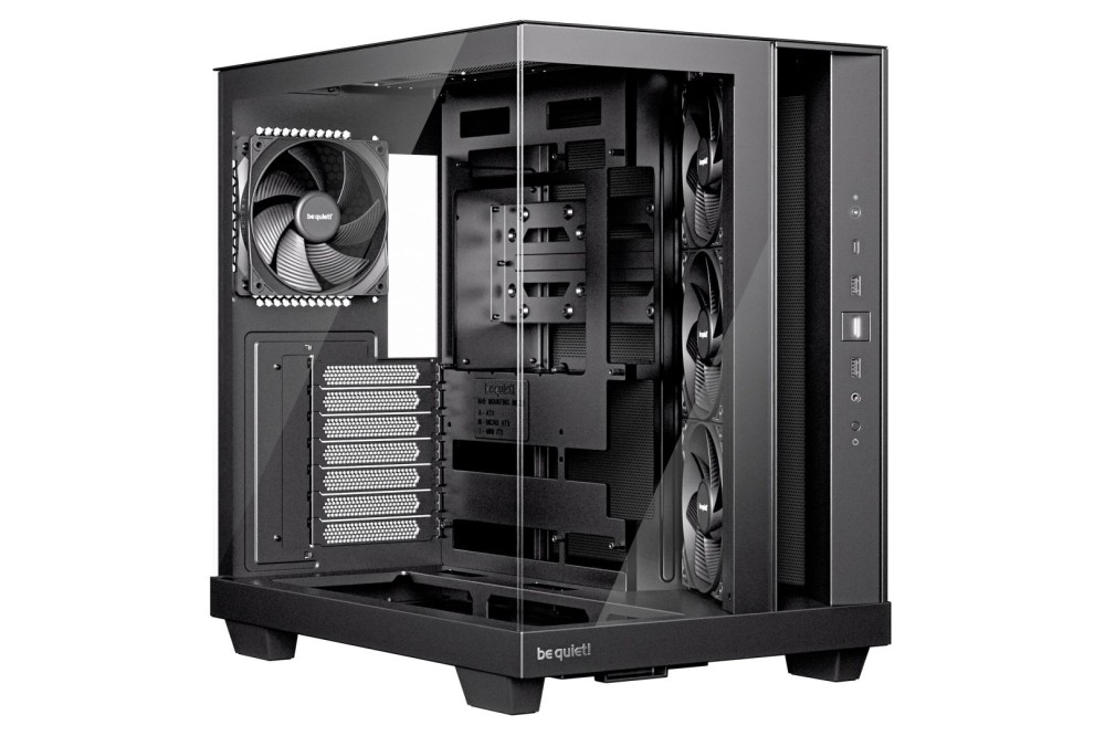 Be quiet! Light Base 500 Tempered Glass Black