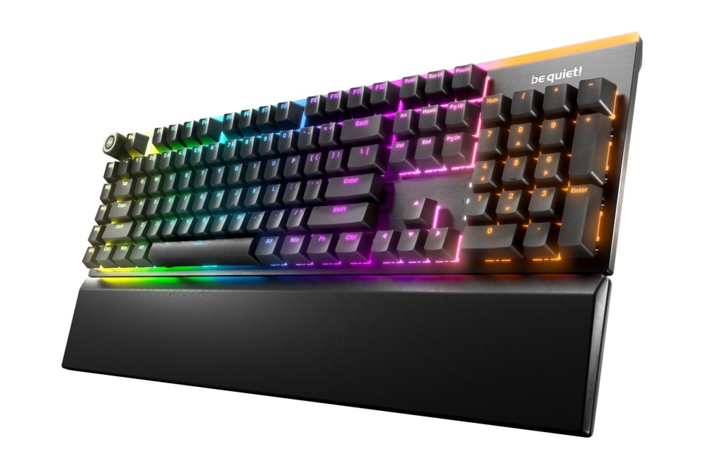 Be quiet! Light Mount Silent Linear Gaming Keyboard Black US