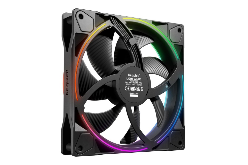 Be quiet! Light Wings 140mm PWM Reverse Black