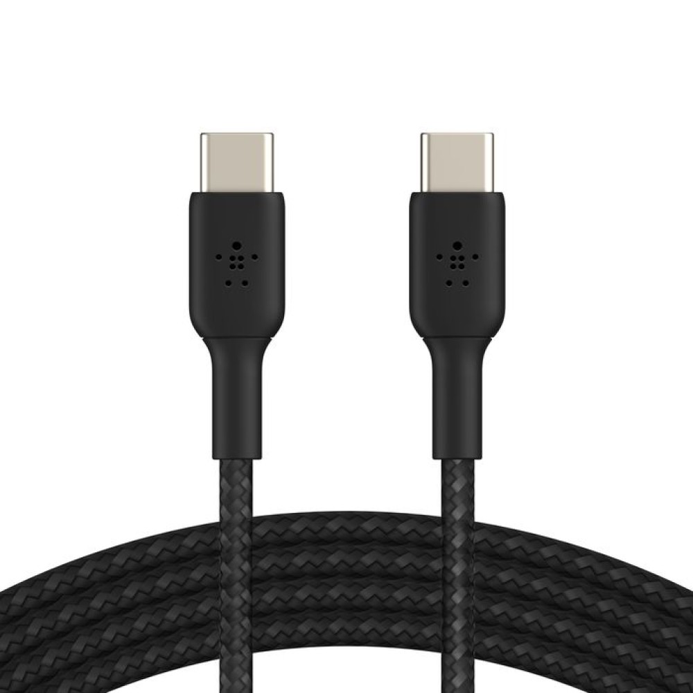 Belkin BoostCharge Braided USB-C to USB-C Cable 2m Black