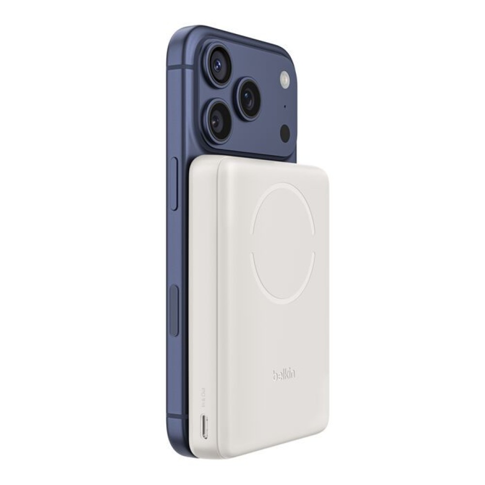 Belkin BoostCharge Slim Magnetic 10000mAh PowerBank Sand