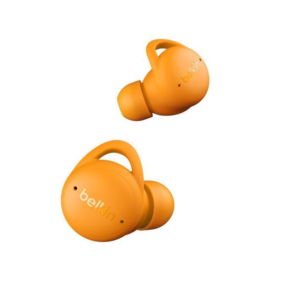 Belkin Soundform Isolate Bluetooth Earbuds Orange