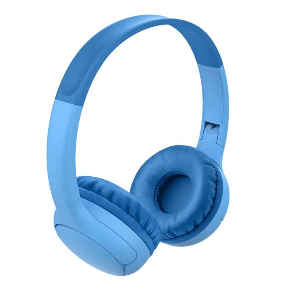 Belkin SoundForm Mini 2 Bluetooth Headset for Kids with Case Blue