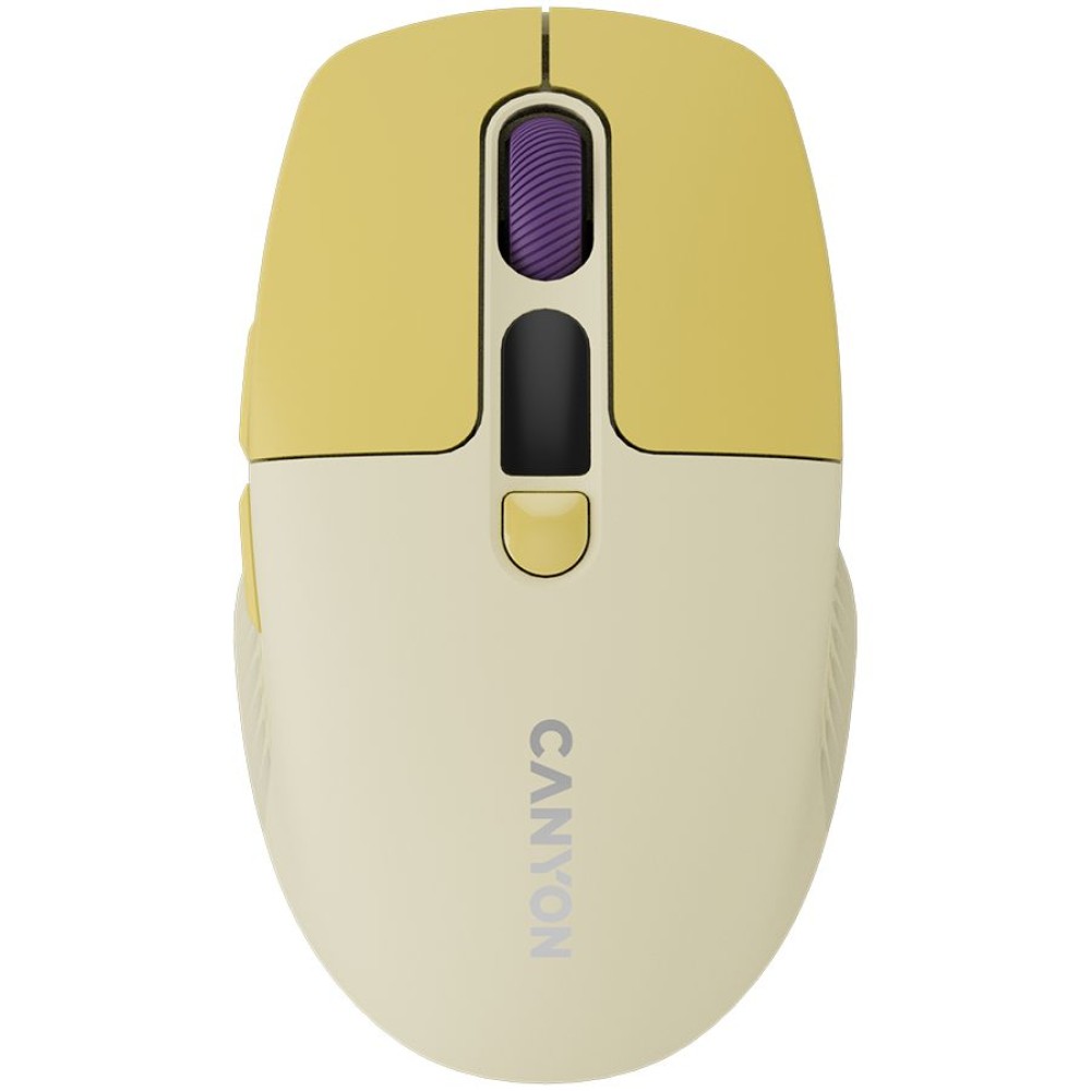 Canyon CNS-CMSW26Y Wireless Bluetooth Mouse Yellow
