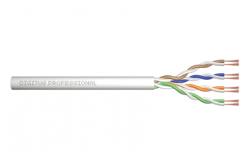 Digitus CAT 6 U-UTP patch cable, raw, AWG 26/7, LSZH