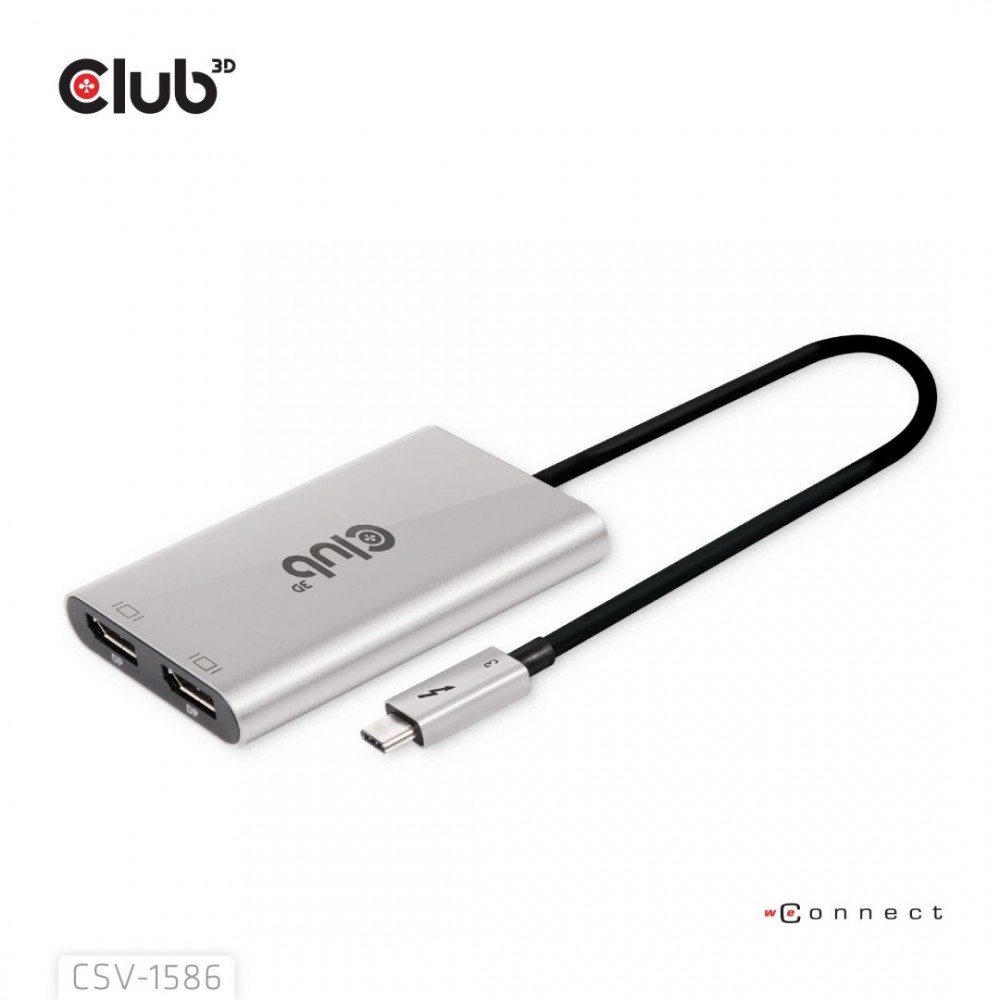 Club3D Thunderbolt 3 to DisplayPort Adapter