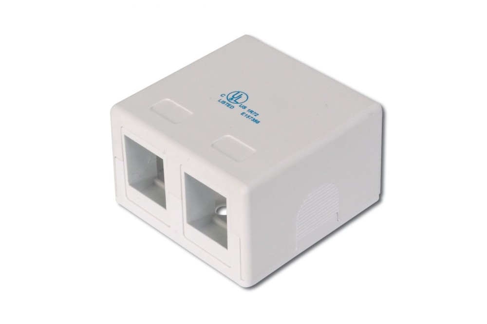 Assmann Consolidation-Point Box for 2x Keystone Jacks