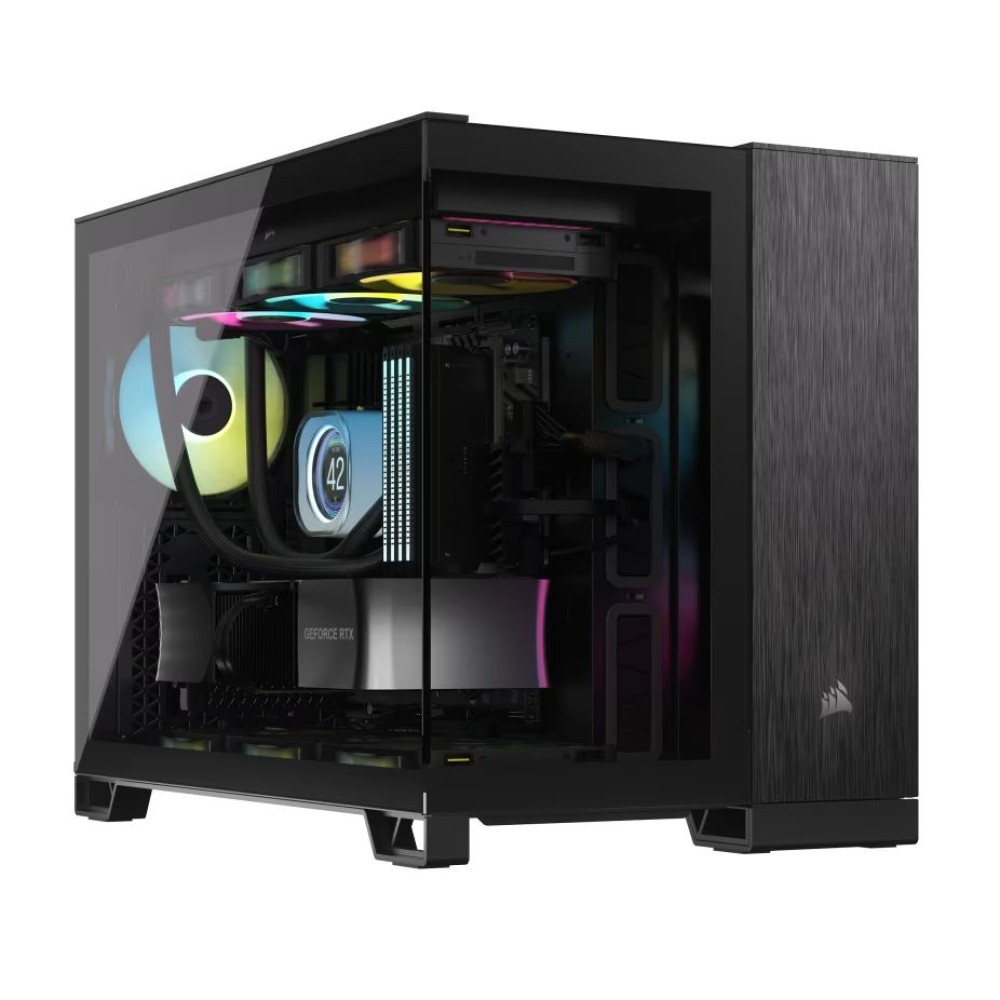 Corsair 2500X Tempered Glass Black/Obsidian