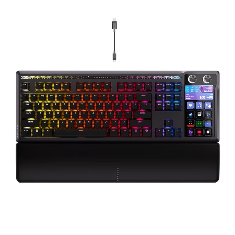 Corsair Galleon 100 SD Stream Deck-Integrated Mechanical Keyboard Black US