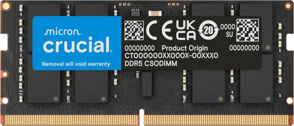 Crucial 32GB DDR5 6400MHz SODIMM