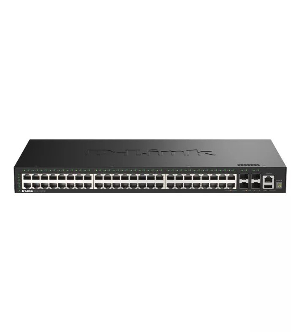 D-Link DGS-1530-52/E 48-Port Gigabit Stackable Smart Managed Switch