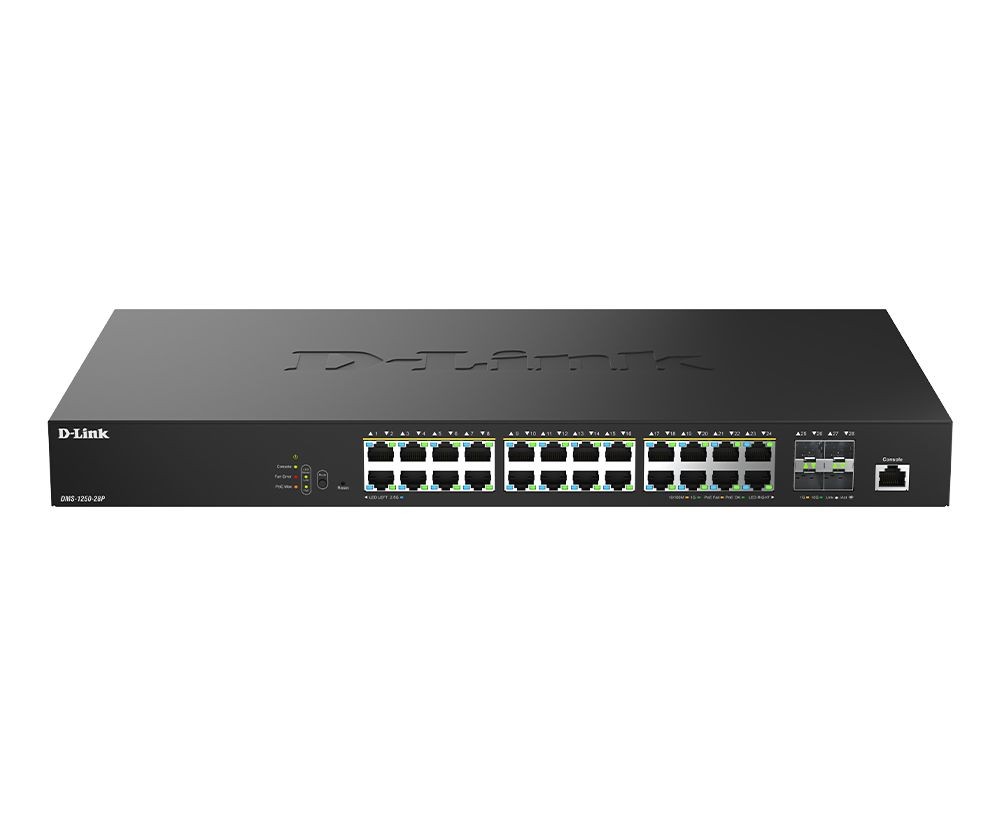 D-Link DMS-1250-28P 28-Port 2.5G Smart Managed Switch