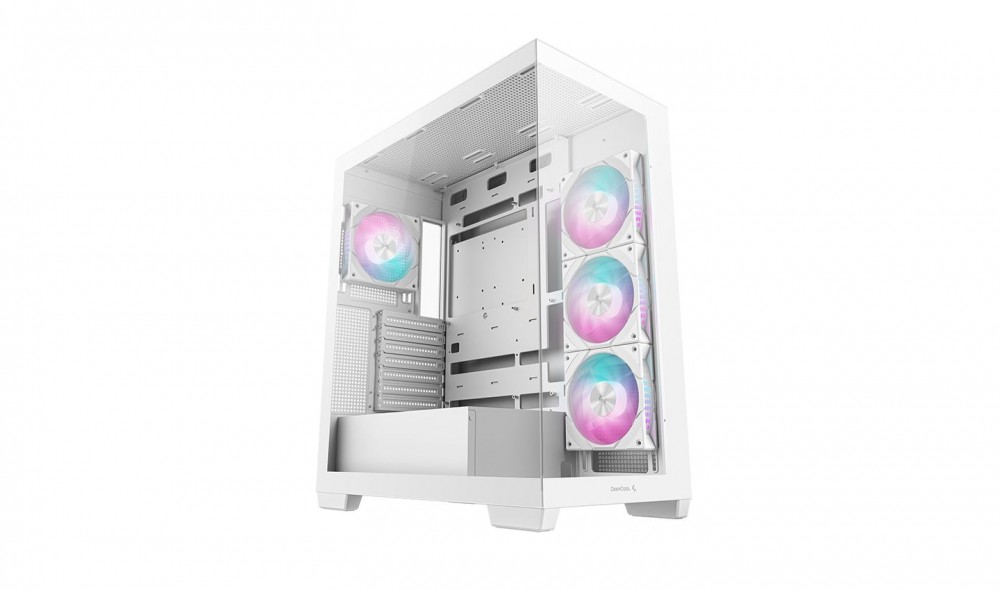 DeepCool CG580 4F WH Tempered Glass White