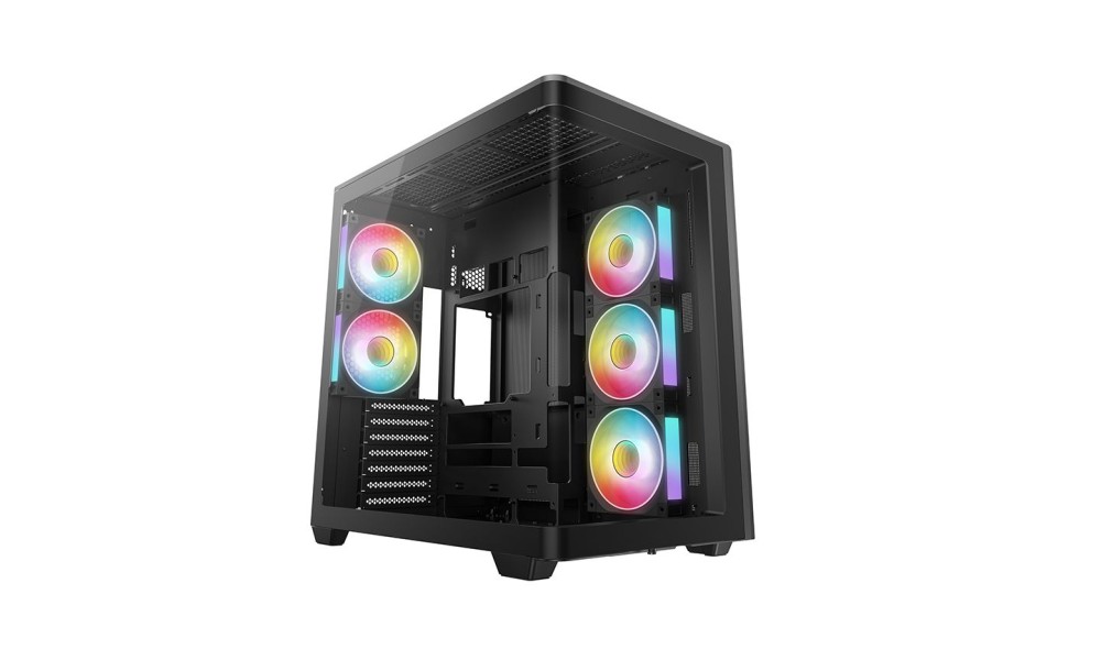 DeepCool CG590U 5F Tempered Glass Black