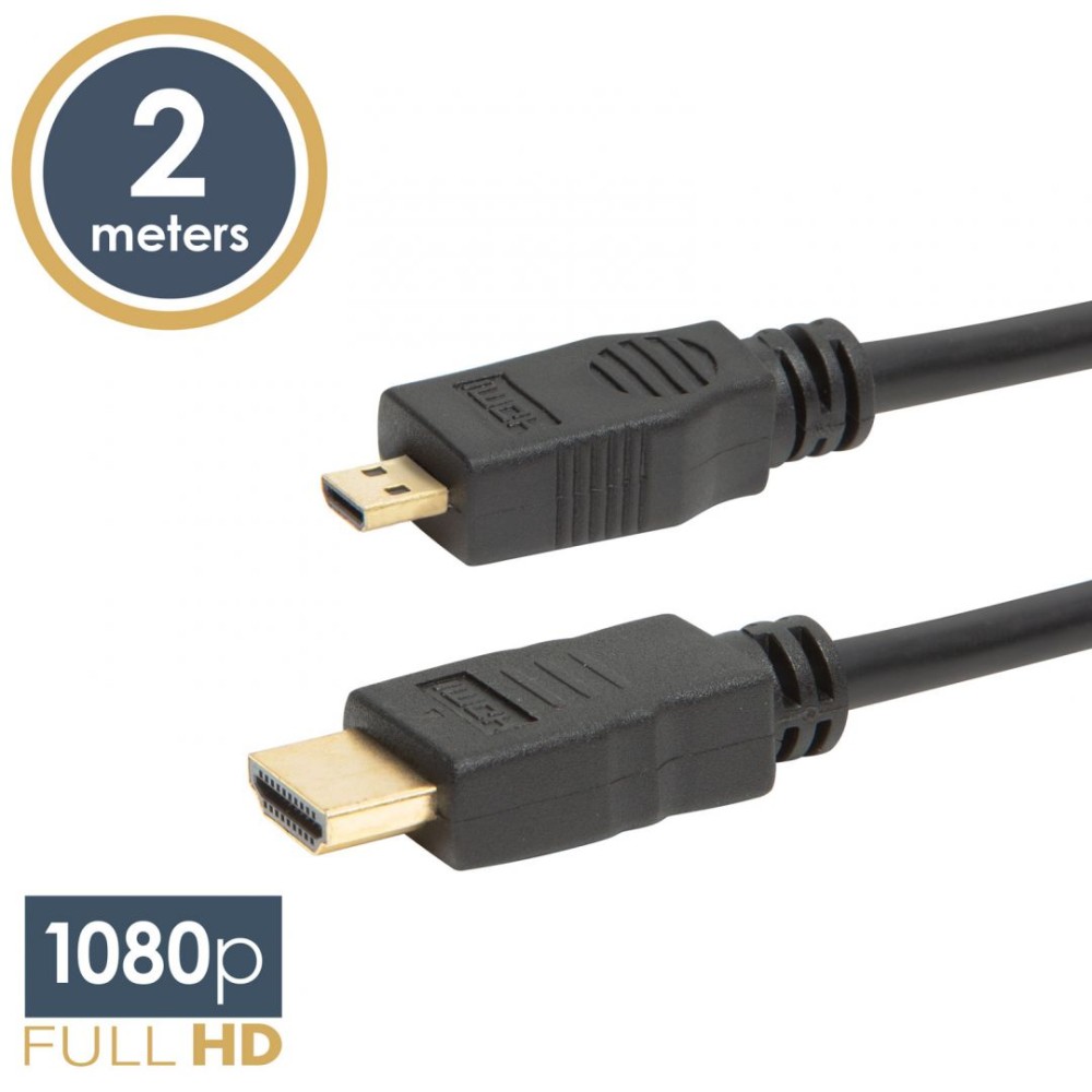 Delight HDMI kábel HDMI M - micro HDMI M 2m