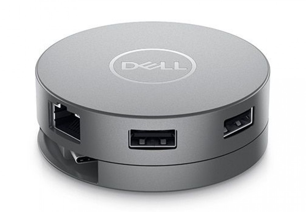 Dell DA310 7-in-1 USB-C Multiport Adapter Gery