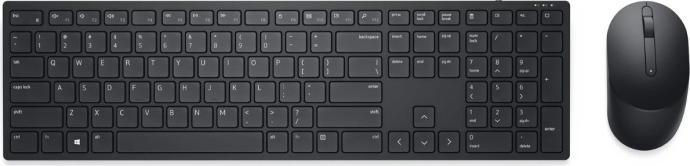 Dell KM5221W Pro Wireless Keyboard and Mouse Black UK