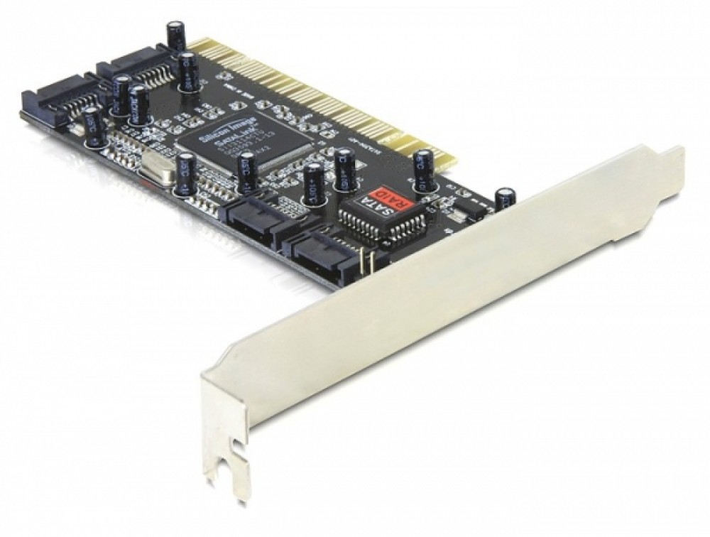 DeLock PCI Card > 4x internal SATA with RAID