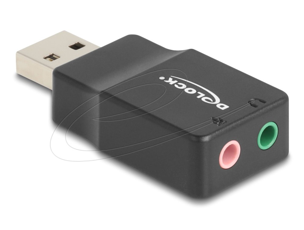 DeLock External Plug & Play 2.0 USB Hangkártya