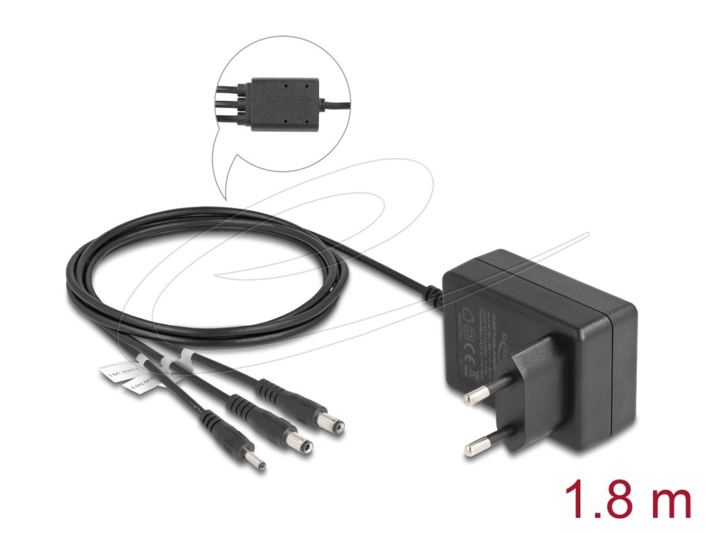 DeLock External Power Supply Black