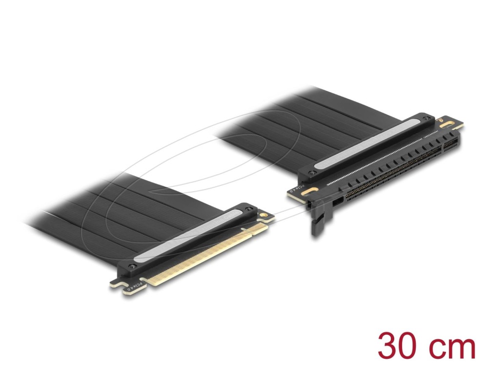 DeLock Riser Card PCI Express 4.0 x16 male to x16 slot with cable 30cm