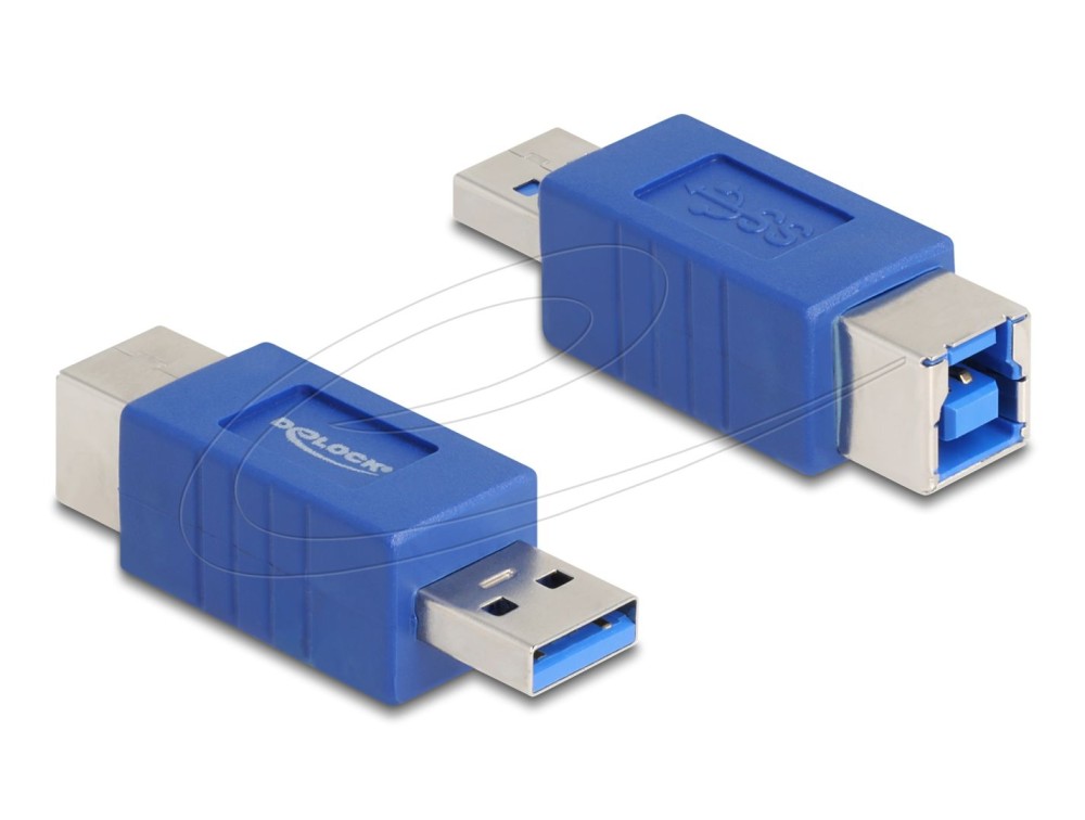 DeLock USB 5 Gbps Adapter USB Type-A male to USB Type-B female