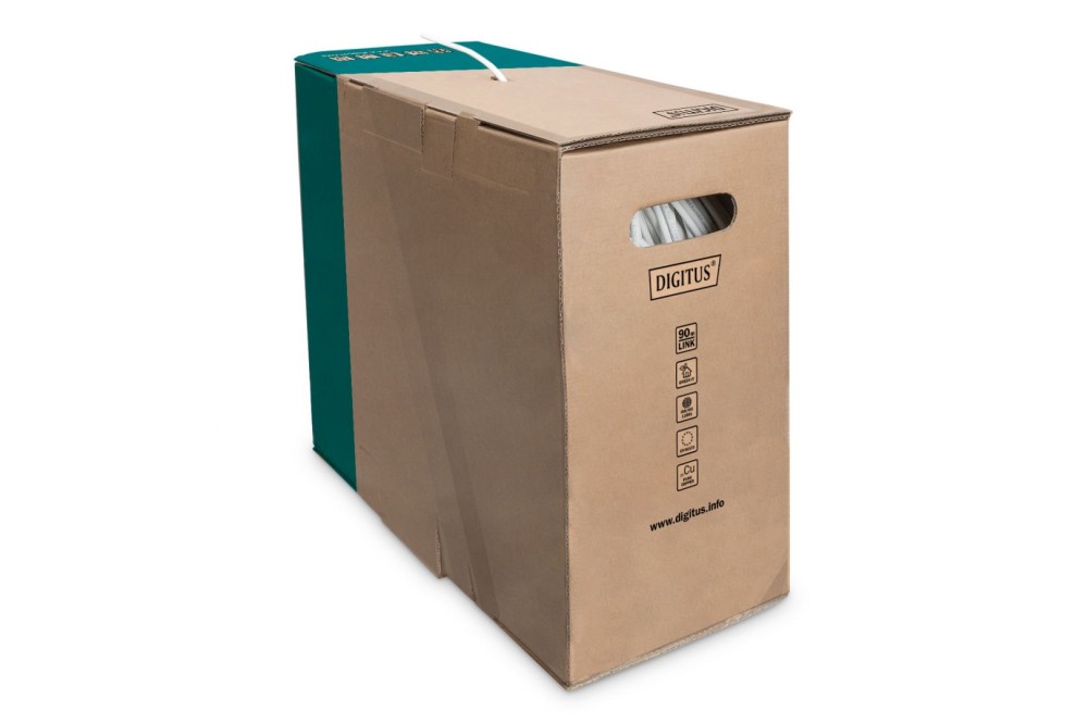 Digitus CAT 5e U-UTP installation cable, 100 MHz