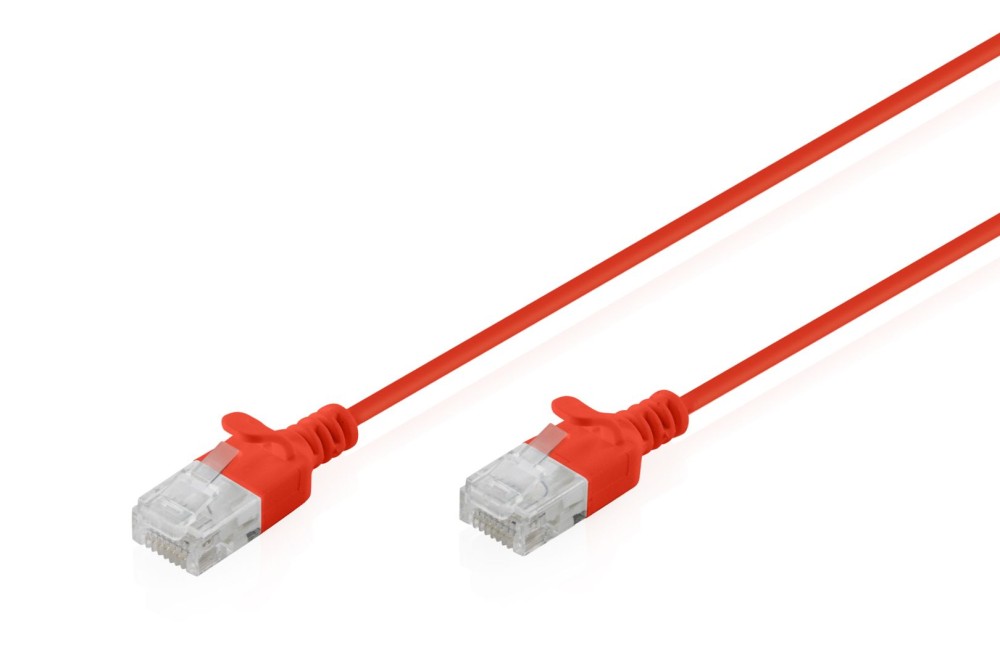 Digitus CAT6 U-UTP Patch Cable 0,5m Red