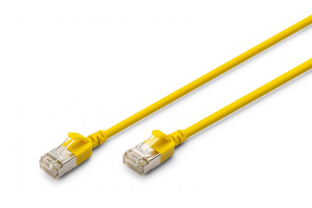 Digitus CAT6A F-FTP Patch Cable 3m Yellow