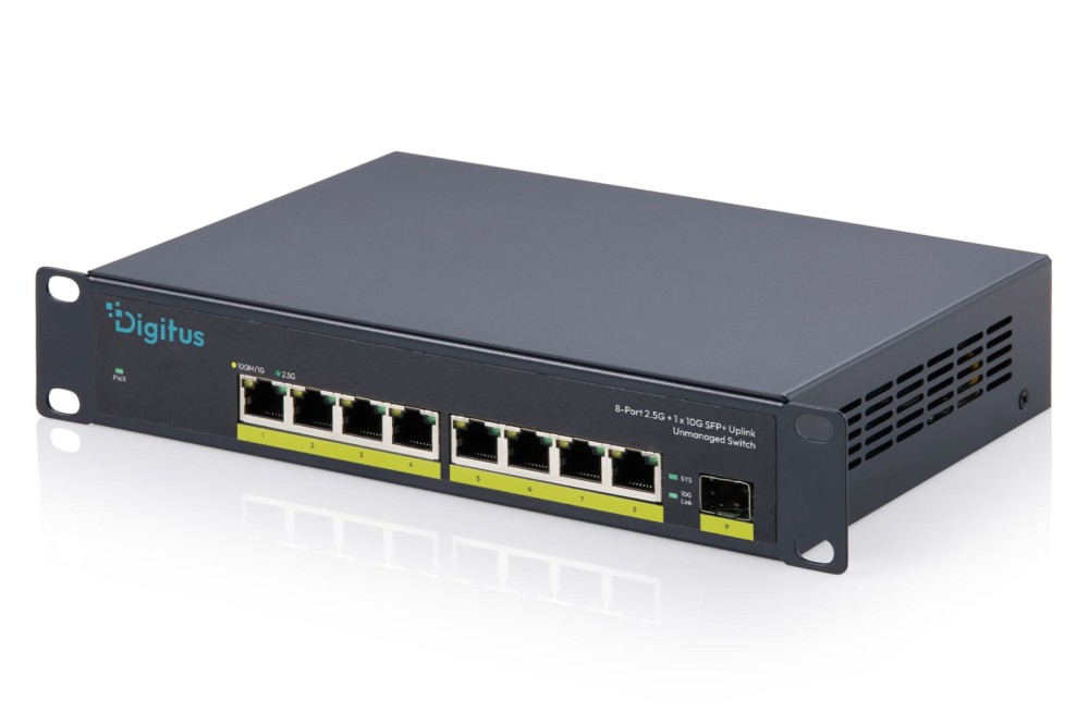 Digitus DN-80122 8-Port 2.5G Unmanaged Switch