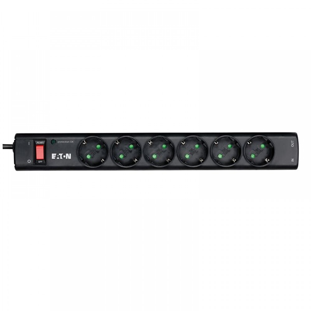 EATON Protection Strip 6 DIN túlfeszültség-védő elosztó + tel