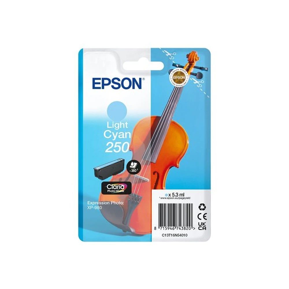 Epson 250 Light Cyan tintapatron